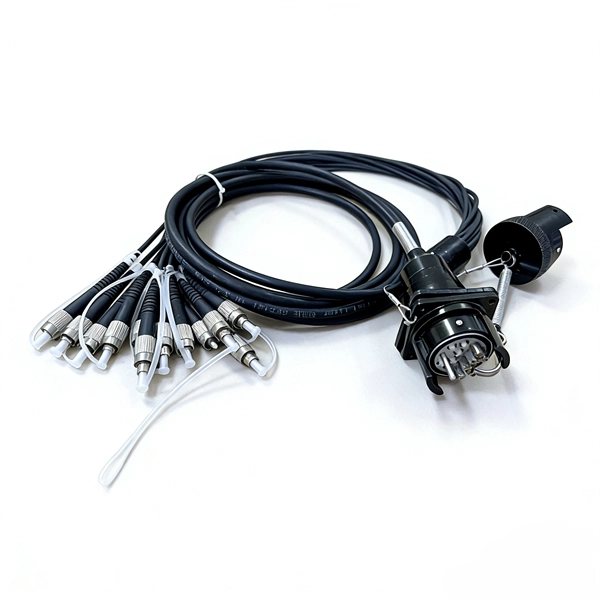 How to lay fiber optic cables overhead