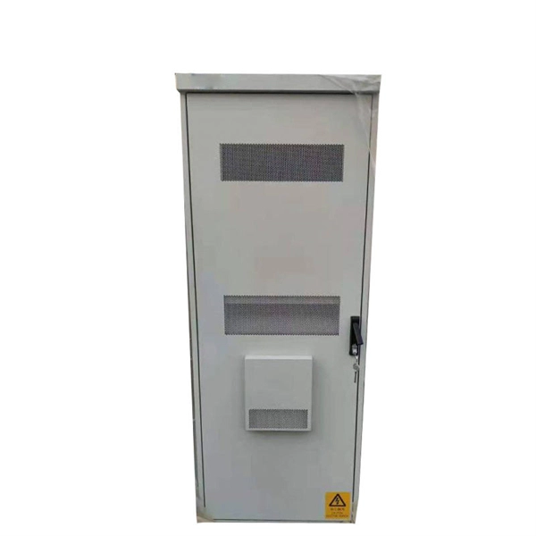 How to connect the power supply to the cabinet at the front