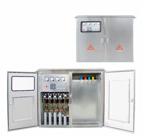 How does a smart power distribution cabinet operate 